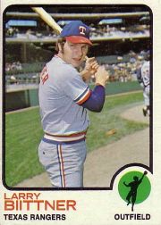 1973 Topps Baseball Cards      249     Larry Biittner